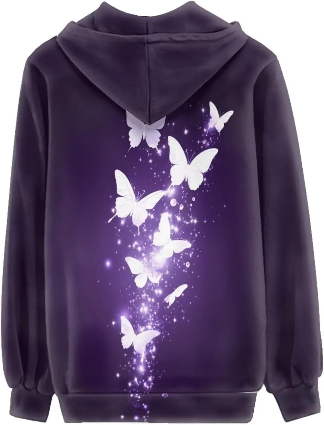 Zipper Hoodies for Women Trendy Lightweight Hoodie Women Hooded Sweatshirt Jacket